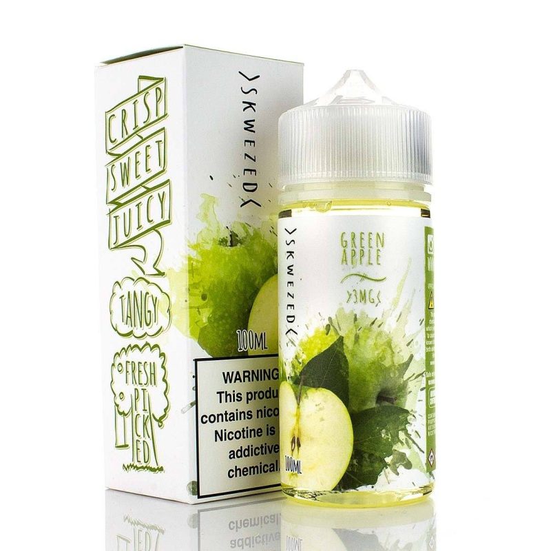 skwezed green apple 100ml eliquid 656349