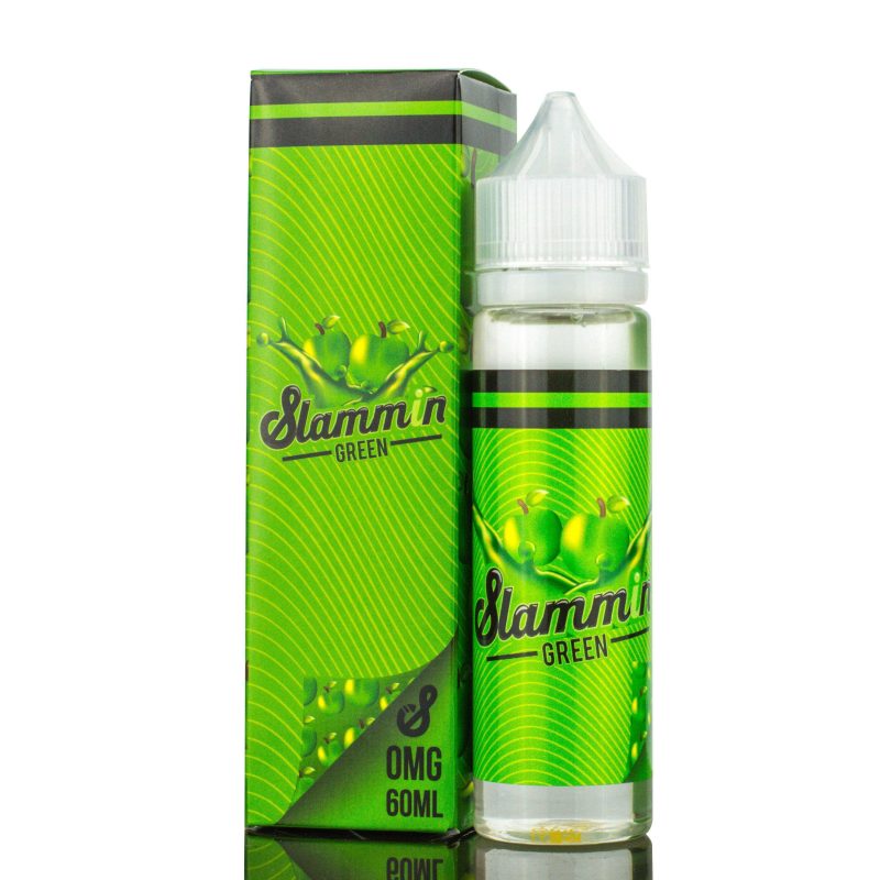 slammin green eliquid 818816