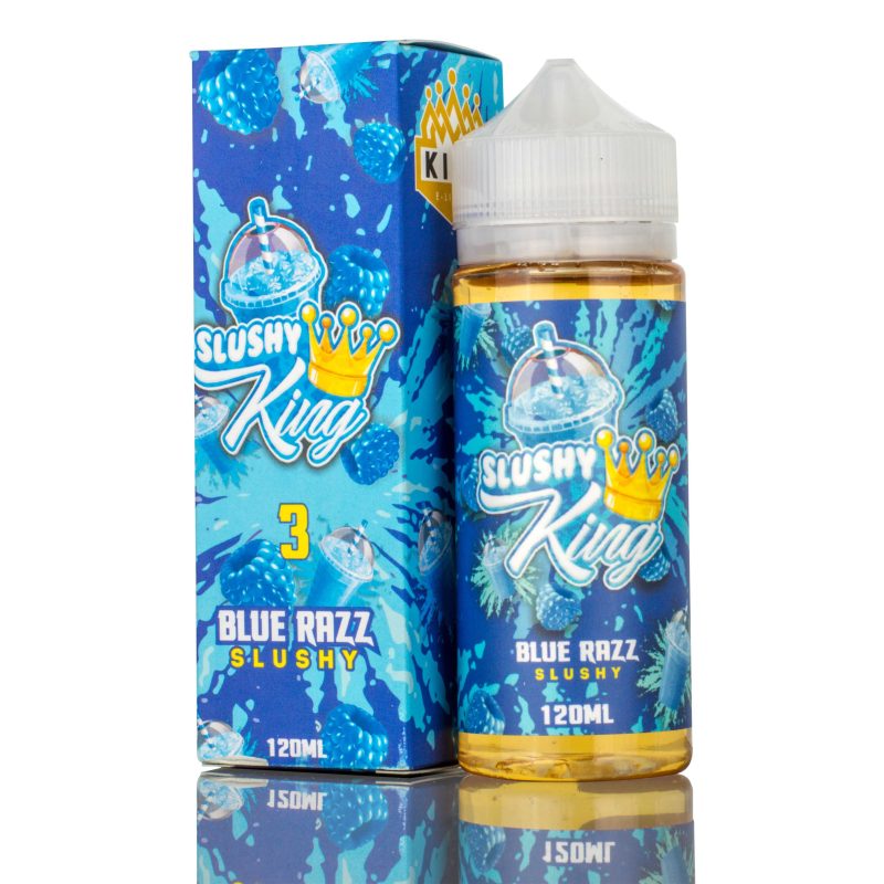 slushy king blue razz eliquid 330440