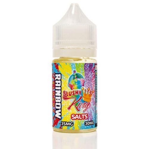 SLUSHY KING SALTS COLLECTION 30ML ELIQUID rainbow bottle