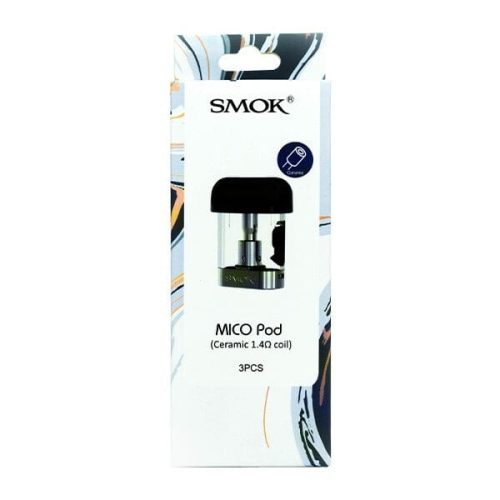 smok mico replacement pod cartridges pack of 3 560048