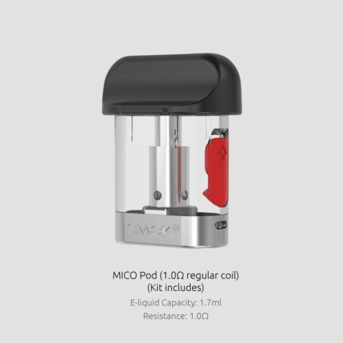 smok mico replacement pod cartridges pack of 3 796674