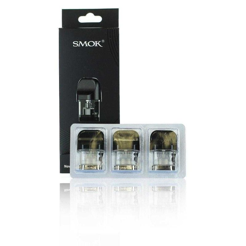 smok novo refillable pod cartridge pack of 3 736662