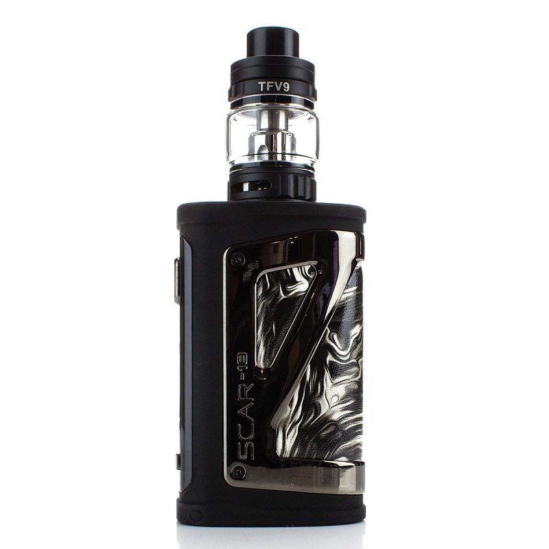 SMOK Scar 18 Starter Kit 230w | 10th Anniversary | Final Sale fluid black white