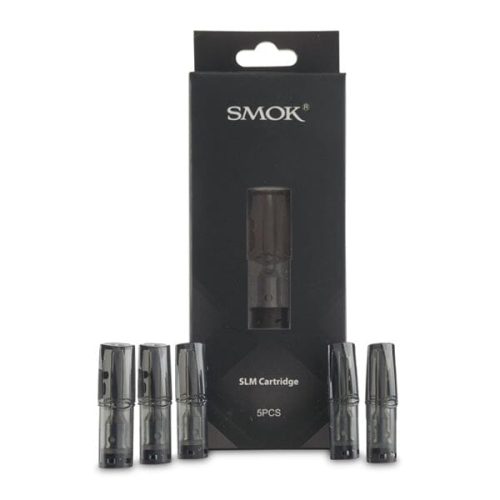 SMOK SLM Pod Cartridges (5-Pack) with packaging