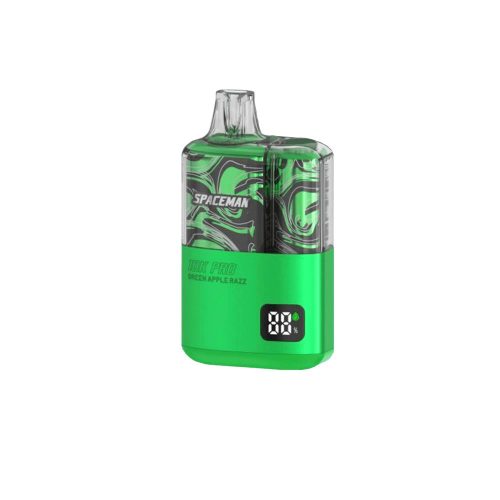 SMOK Space Man Disposable 10000 Puffs 15mL 50mg Green Apple Razz