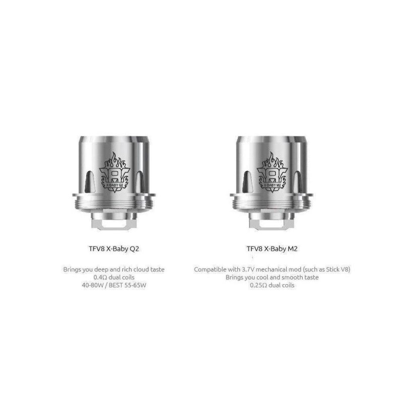 smok tfv8 x baby beast brother replacement coils pack of 3 306344