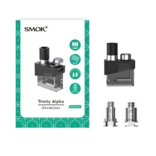 SMOK Trinity Alpha Pod Coils + Cartridge with packaging