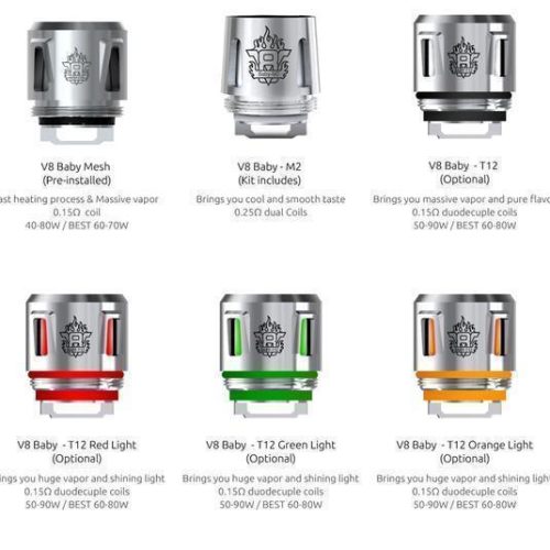 smok v8 baby prince coils pack of 5 175421