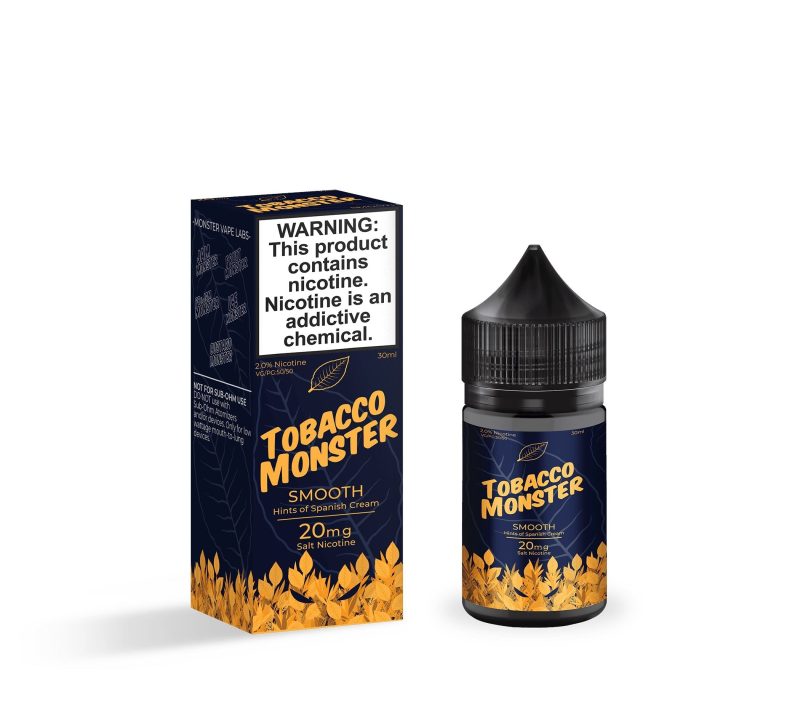 smooth by tobacco monster salt e liquid flawless vape shop 693137