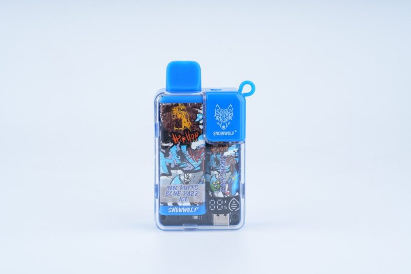 Snowwolf Ease Smart Disposable | 9000 Puffs | 18mL | 50mg blue razz ice