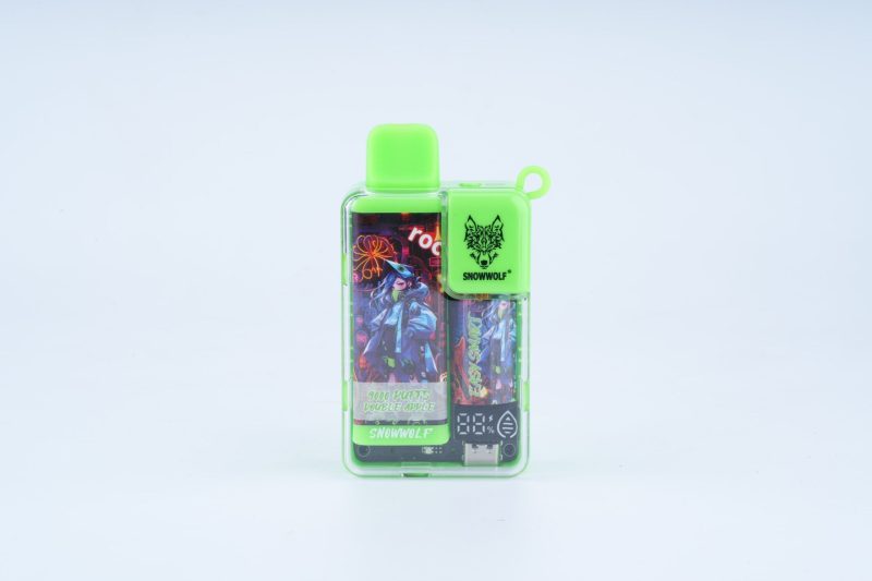 Snowwolf Ease Smart Disposable | 9000 Puffs | 18mL | 50mg double apple