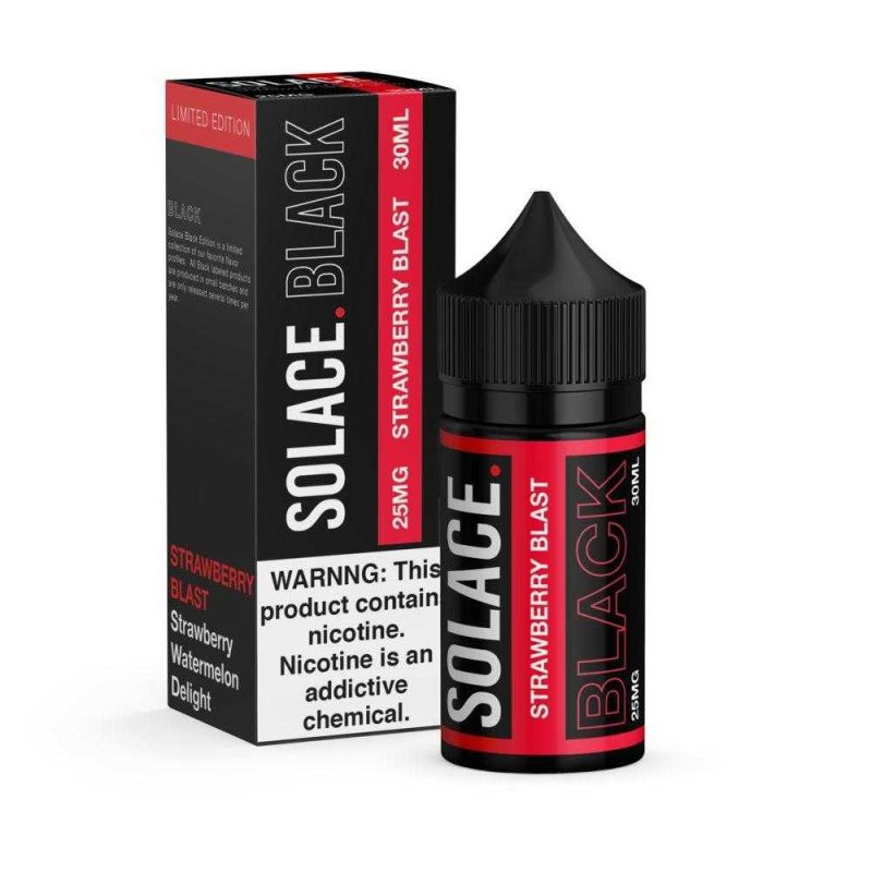 solace black strawberry blast 30ml eliquid clearance 406424