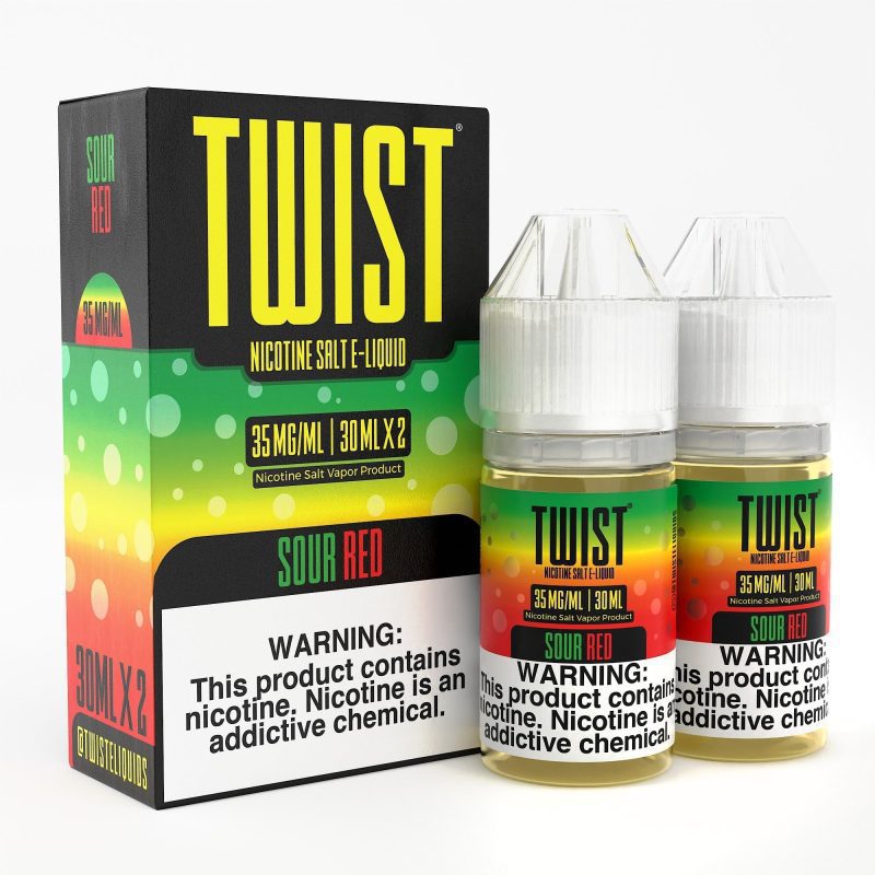 sour red by twist e liquid 60ml 925093