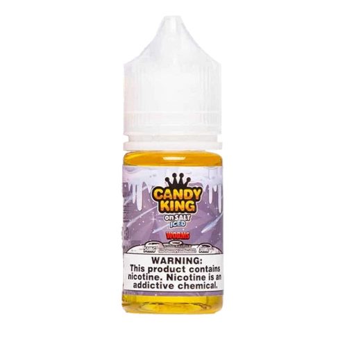 sour worms by candy king on ice salt 30ml 977614