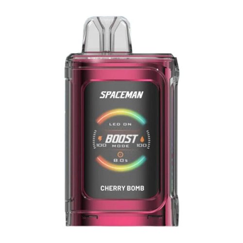 Space Man Prism Disposable 20000 Puffs 18mL 50mg cherry bomb