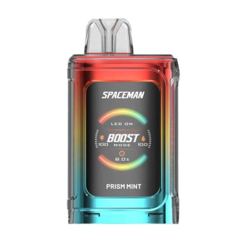 Space Man Prism Disposable 20000 Puffs 18mL 50mg prism mint