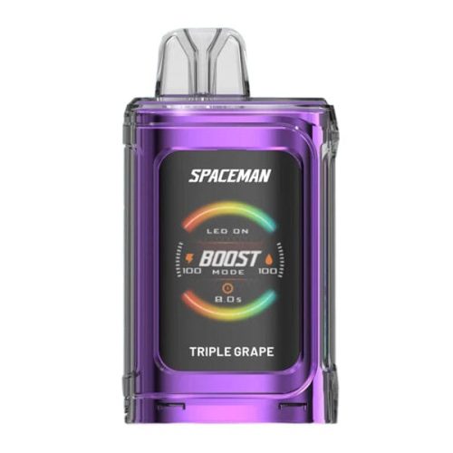 Space Man Prism Disposable 20000 Puffs 18mL 50mg triple grape