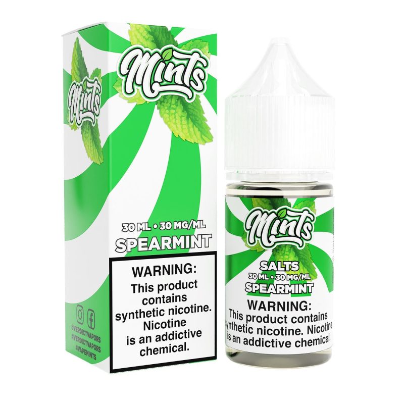 spearmint by mints salts e liquid 30ml 289168