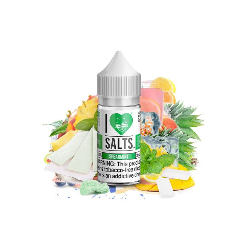 spearmint gum salt by mad hatter ejuice 30ml 644396