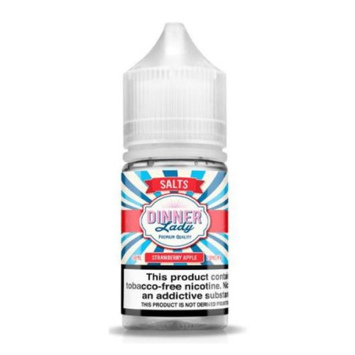 Strawberry Apple by Dinner Lady Tobacco-Free Nicotine Salt 30ml bottle