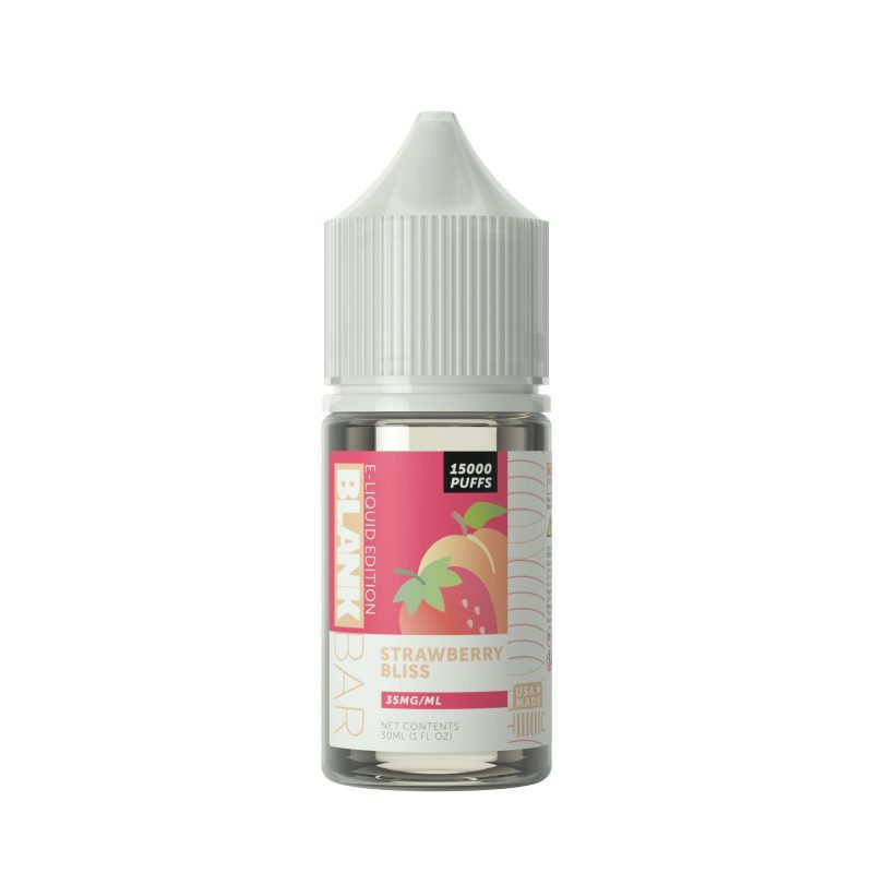 Strawberry Bliss by Blank Bar 15000 Puff Juice Salt Series 30mL