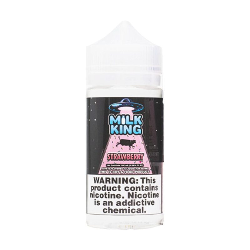 strawberry by milk king e liquid 100ml 990123