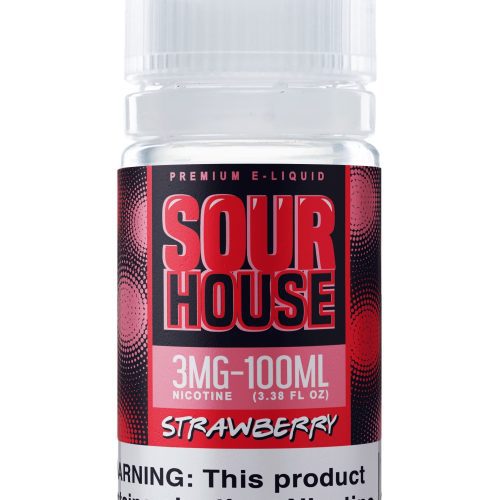 Strawberry by Sour House 100ml bottle