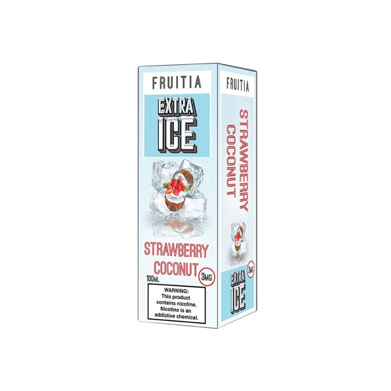 strawberry coconut by fruitia extra ice 100ml 649431