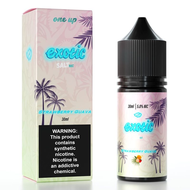 strawberry guava by one up tfn salt series e liquid 30ml salt nic 850118