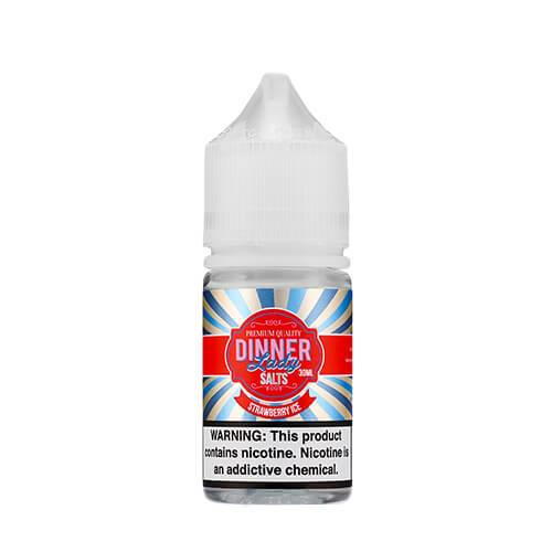 Strawberry Ice By Dinner Lady Salt E-Liquid 30mL bottle