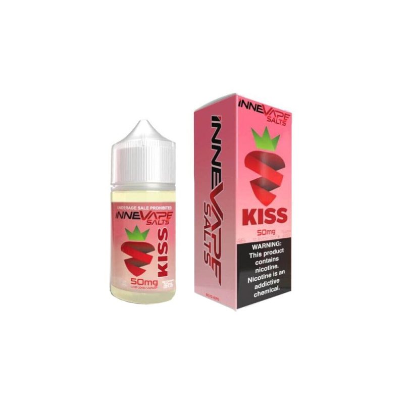 strawberry kiss ice salt by innevape e liquid 30ml 549515