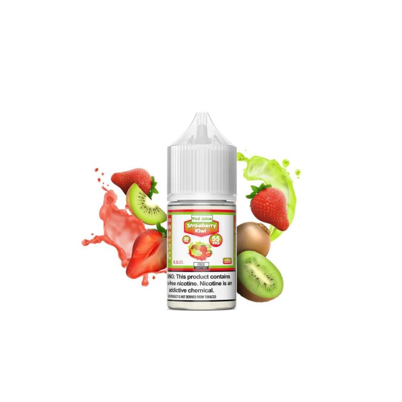 strawberry kiwi by pod juice salts series 30ml 116883