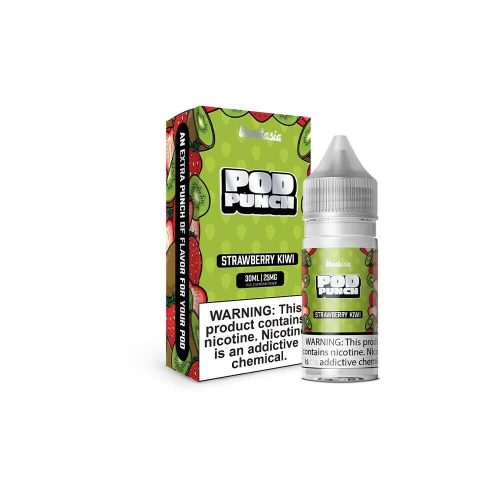 Strawberry Kiwi Ice | Vapetasia Salt | 30mL Strawberry Kiwi with Packaging