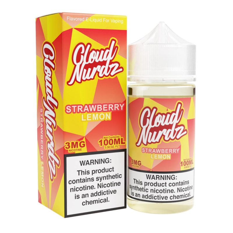 strawberry lemon by cloud nurdz tfn 100ml 640020