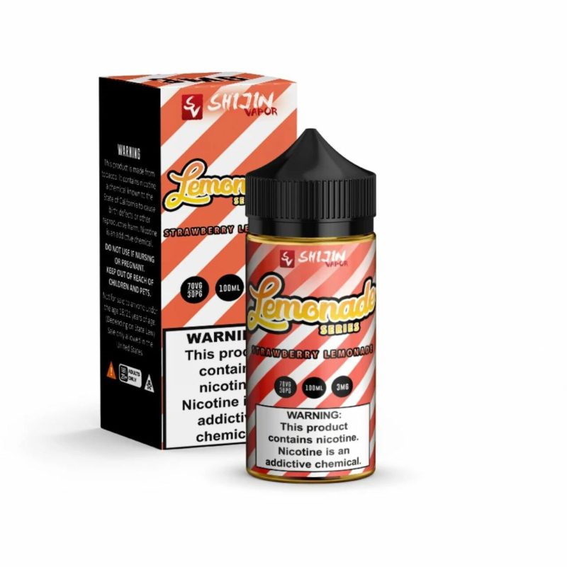 strawberry lemonade by shijin vapor lemonade series e liquid 100ml 848723