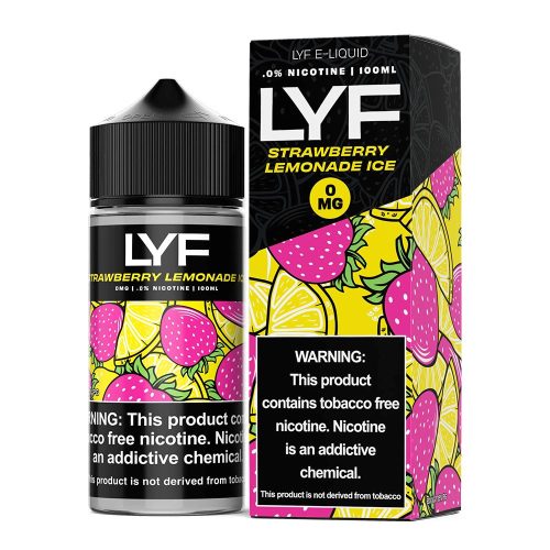 Strawberry Lemonade Ice | LYF | 100mL with packaging