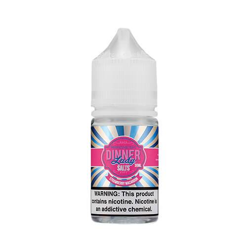 Strawberry Macaroon By Dinner Lady Salt E-Liquid 30mL bottle