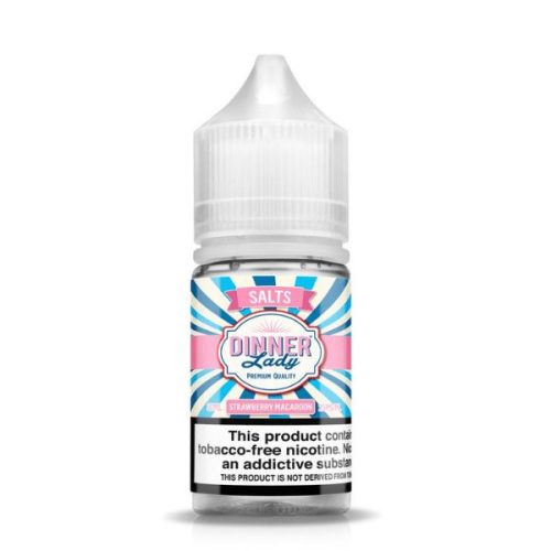 Strawberry Macaroon by Dinner Lady Tobacco-Free Nicotine Salt 30ml bottle