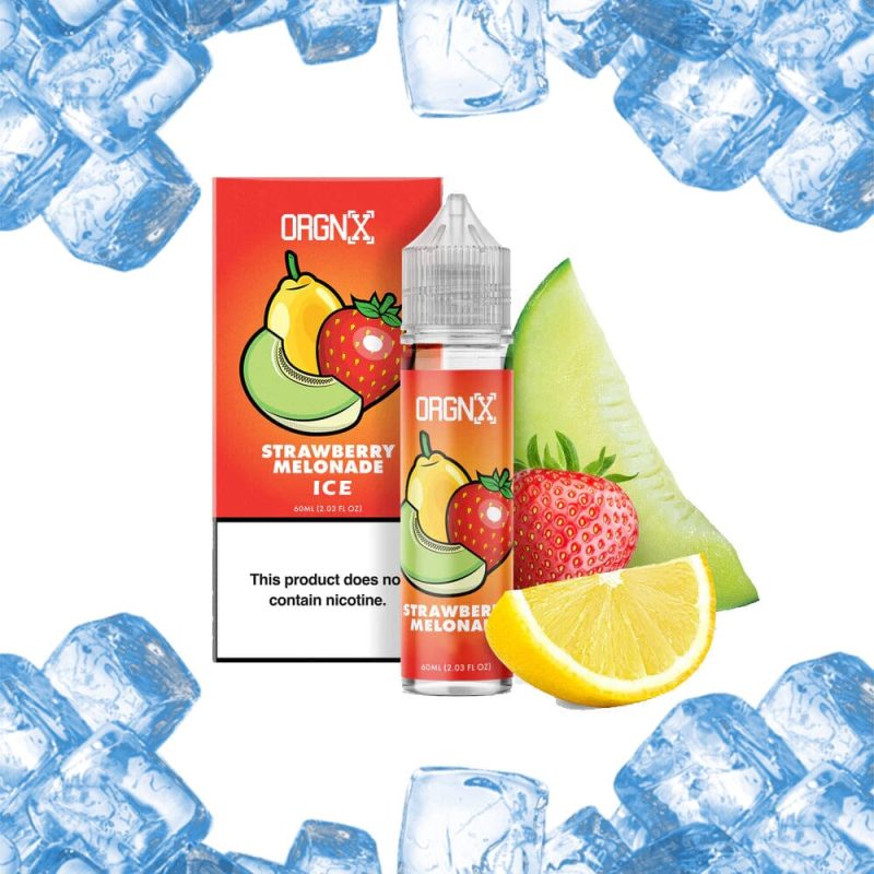 strawberry melonade ice by orgnx tfn series 60ml 223590