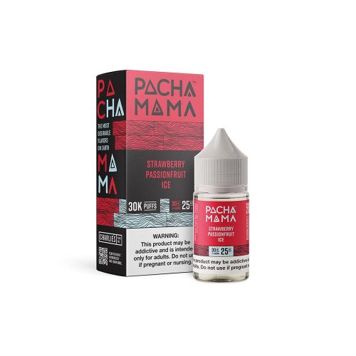 Strawberry Passionfruit Ice | Pachamama Plus Metatine Salts | 30mL | Bottle with Packaging