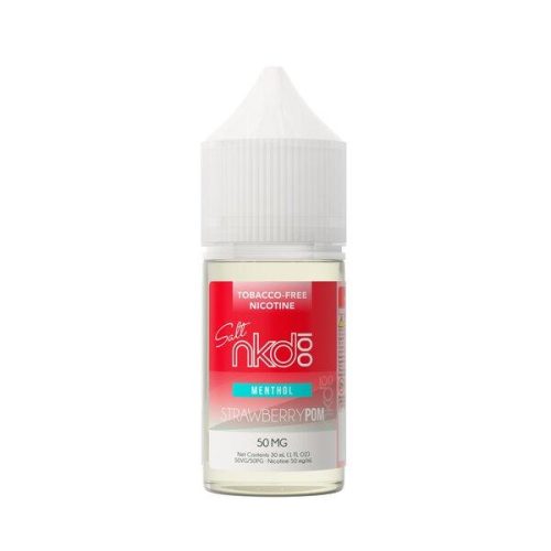 Strawberry Pom (Brain Freeze) by Naked Synthetic Salt 30ml bottle