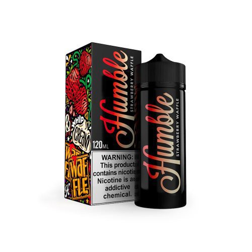 strawberry waffle tobacco free nicotine by humble 120ml 428782