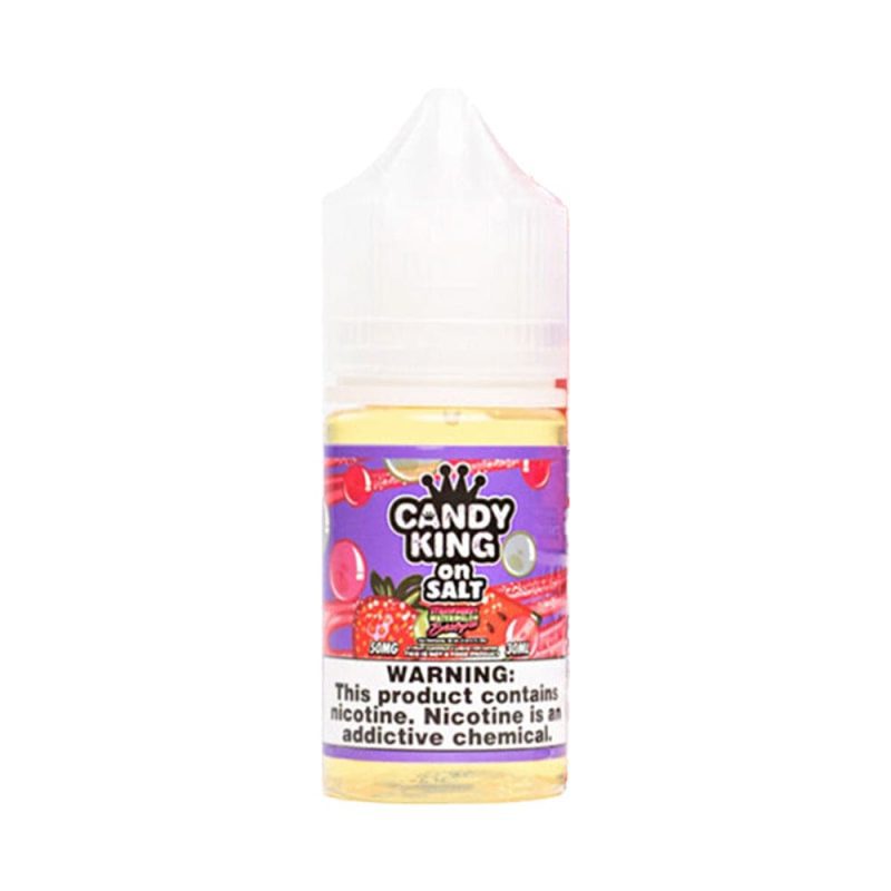 strawberry watermelon bubblegum by candy king on salt 30ml 616935