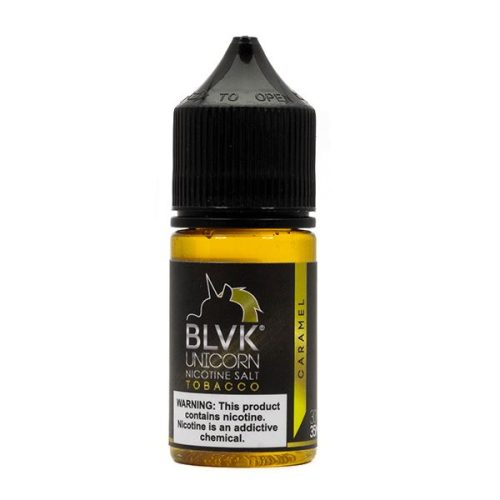 sweet tobacco caramel tobacco by blvk unicorn nicotine salt 30ml 939073 1