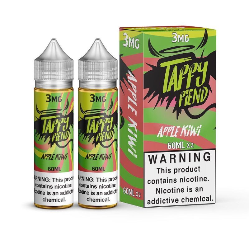 taffy fiend apple kiwi 120ml eliquid 525509