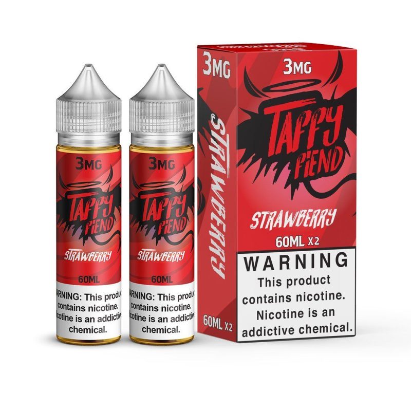 taffy fiend strawberry 120ml eliquid 695802