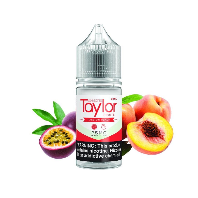 taylor salts passion peach 30ml eliquid 587273