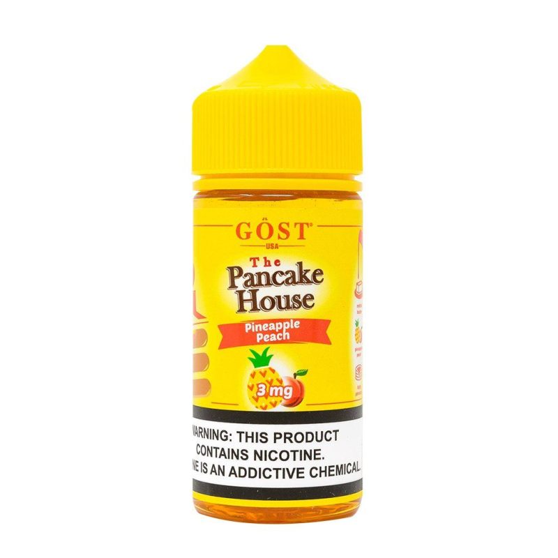 the pancake house pineapple peach 100ml eliquid 897608