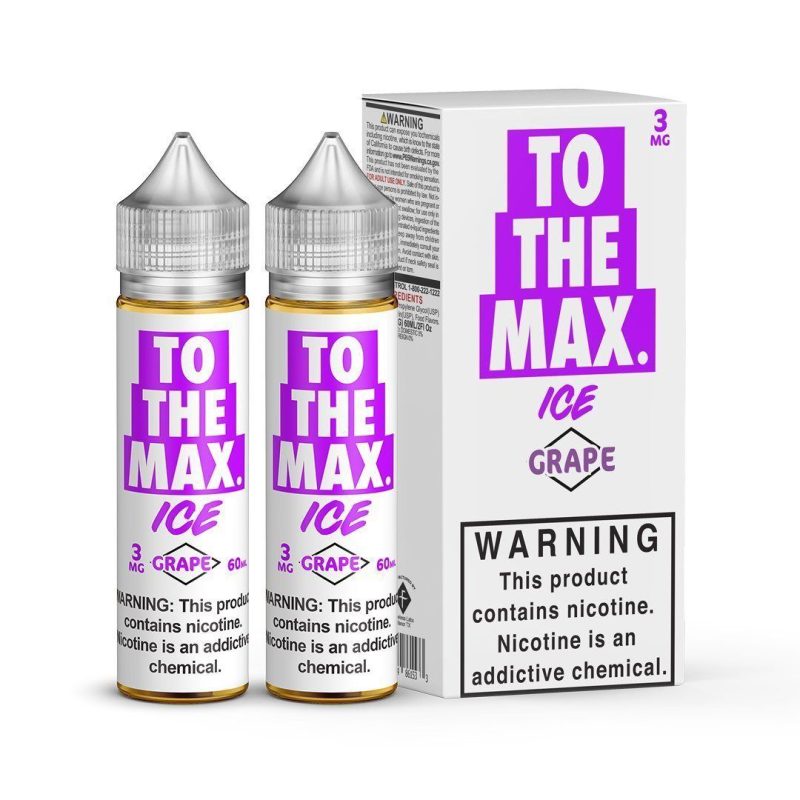 to the max ice grape 120ml eliquid 740608